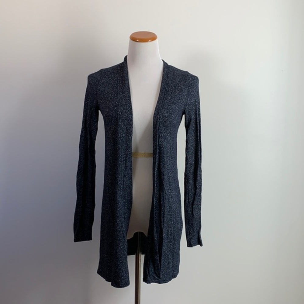 Navy Abercrombie & Fitch size small knitted jacket - Picture 1 of 7
